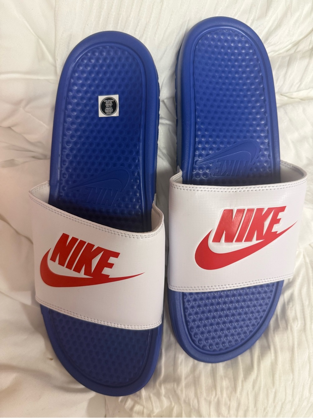 New men Nike slides size 12. New in. Box